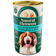 Dog Food Loaf with Chicken, Vegetables & Rice 700g